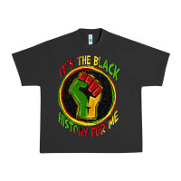 Pigment Black it's the black history for me Urban Heavy Tee - Zillion Design Studio