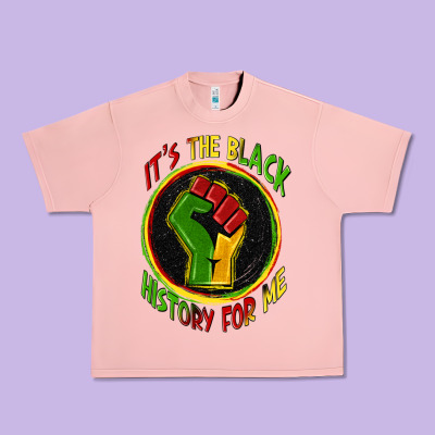 It's The Black History For Me Urban Heavy Tee Designed By Zillion Design Studio