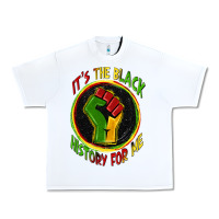 White it's the black history for me Urban Heavy Tee - Zillion Design Studio