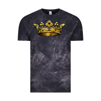 Cloud Black crown Vintage Tee - BarkalooDesign