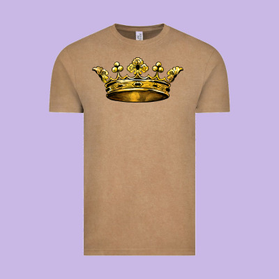 Crown Vintage Tee Designed By Barkaloodesign