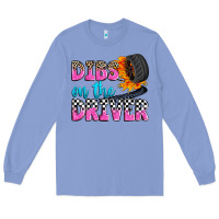 Colony Blue dibs on the driver Long Sleeve Tee - Zillion Design Studio