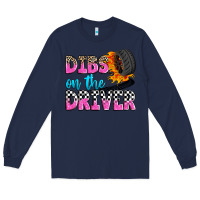 Navy dibs on the driver Long Sleeve Tee - Zillion Design Studio