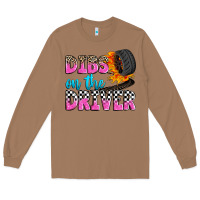 Toasted Coconut dibs on the driver Long Sleeve Tee - Zillion Design Studio