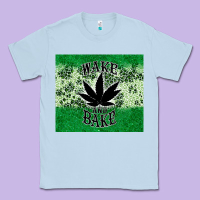 Wake And Bake Tumbler3 Classic Tee Designed By Cts Tumbler Store