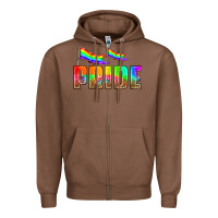 Chestnut pride Zipper Hoodie - HRA Design Shop