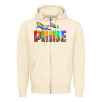 Sandshell pride Zipper Hoodie - HRA Design Shop
