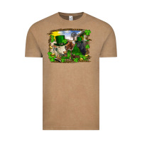 Vintage Coffee st patricks day cows Vintage Tee - RanaPortraitStore