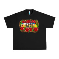 Black chingona Urban Heavy Tee - Zillion Design Studio