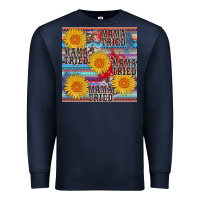 Navy mama tried seamless Premium Sweatshirt - AdoDesignShop