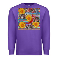 Purple mama tried seamless Premium Sweatshirt - AdoDesignShop