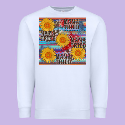 Mama Tried Seamless Premium Sweatshirt Designed By Adodesignshop
