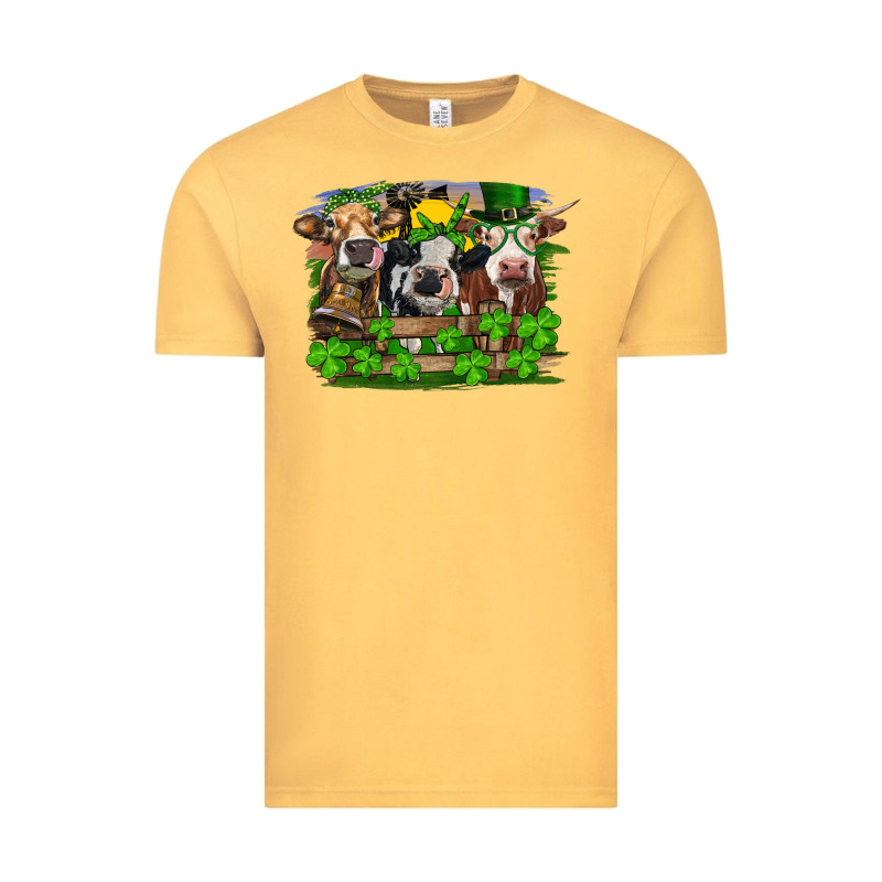 St Patricks Day Heifers Vintage Tee by RanaPortraitStore | Teevron