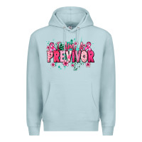 Blue Mist i am a previvor Premium Hoodie - NancyCooperArtShop