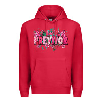 Cardinal i am a previvor Premium Hoodie - NancyCooperArtShop