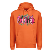 Carrot i am a previvor Premium Hoodie - NancyCooperArtShop