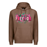 Chestnut i am a previvor Premium Hoodie - NancyCooperArtShop