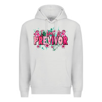 Dove Grey i am a previvor Premium Hoodie - NancyCooperArtShop