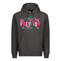 Smoke i am a previvor Premium Hoodie - NancyCooperArtShop