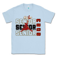 Dusty Blue senior senior senior 2023 Classic Tee - Zillion Design Studio