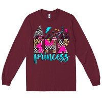Burgundy bmx princess Long Sleeve Tee - Zillion Design Studio