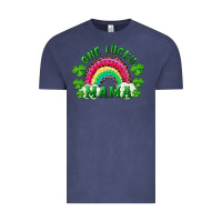 Vintage Denim st patricks day one lucky mama Vintage Tee - RanaPortraitStore