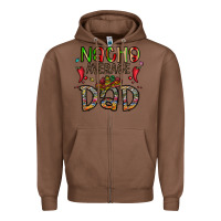 Chestnut nacho average dad Zipper Hoodie - CowhideDigitalArt