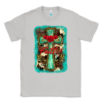 Moon Dust cross faith background Classic Tee - BarkalooDesign