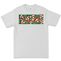 Dove Grey Santa skeleton christmas Premium Tee - Artiststas