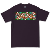 Plum Santa skeleton christmas Premium Tee - Artiststas