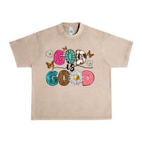French Oak god is good Urban Heavy Tee - texasbilliewilder