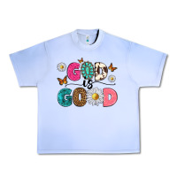 Grape Ice god is good Urban Heavy Tee - texasbilliewilder