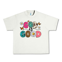 Pistachio god is good Urban Heavy Tee - texasbilliewilder