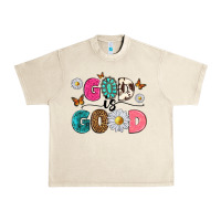 Sandshell god is good Urban Heavy Tee - texasbilliewilder