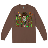 Chestnut Momster Long Sleeve Tee - texasbilliewilder