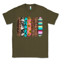 Army Green Western brushstrokes Classic Tee - CTS Tumbler Store