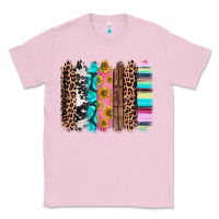Bubblegum Pink Western brushstrokes Classic Tee - CTS Tumbler Store
