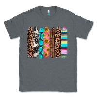 Charcoal Heather Western brushstrokes Classic Tee - CTS Tumbler Store