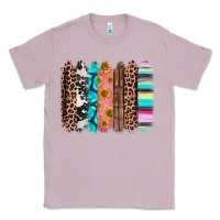 Lilac Western brushstrokes Classic Tee - CTS Tumbler Store