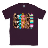 Plum Western brushstrokes Classic Tee - CTS Tumbler Store