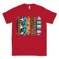 Red Western brushstrokes Classic Tee - CTS Tumbler Store