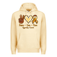 Pina Colada Peace love cure Appendix Cancer Premium Hoodie - NancyCooperArtShop