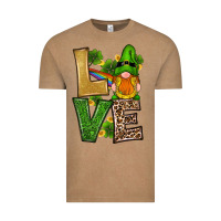 Vintage Coffee st patricks day gnomes shamrock love Vintage Tee - RanaPortraitStore