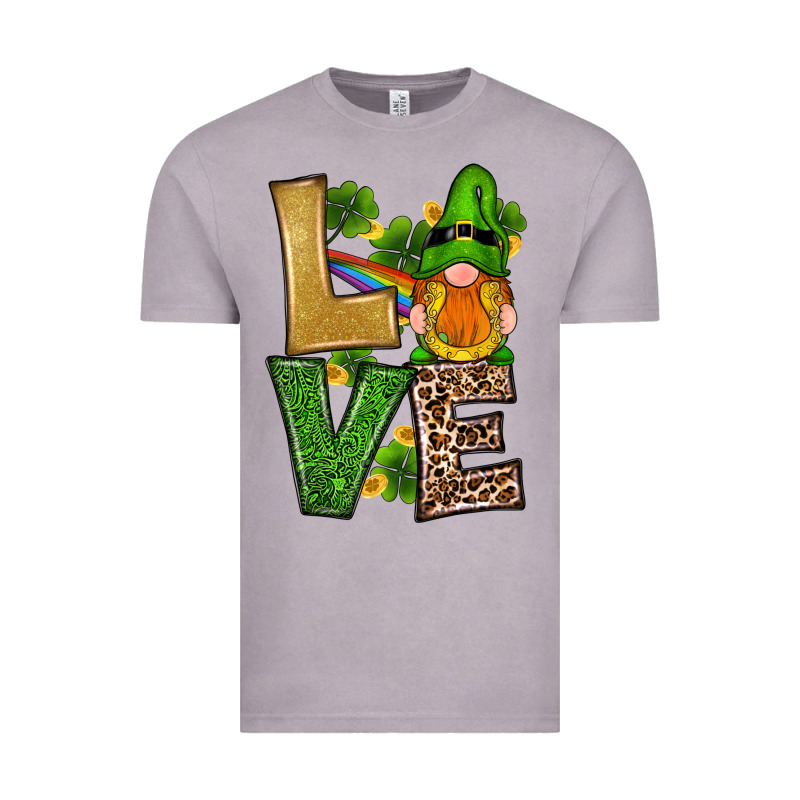 St Patricks Day Gnomes Shamrock Love Vintage Tee by RanaPortraitStore | Teevron