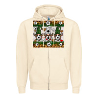 Sandshell soccer gnome Zipper Hoodie - HRA Design Shop
