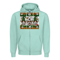 Seafoam soccer gnome Zipper Hoodie - HRA Design Shop
