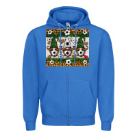 Soccer Gnome Zipper Hoodie | Teevron