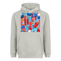 Moon Dust 4th of july popsicle seamless pattern Heavyweight Hoodie - BundleAndBundleShop