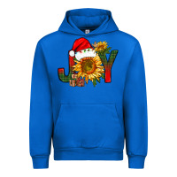 Cobalt joy christmas with sunflower bbs Urban Hoodie - BundleAndBundleShop