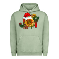 Pigment Oil Green joy christmas with sunflower bbs Urban Hoodie - BundleAndBundleShop
